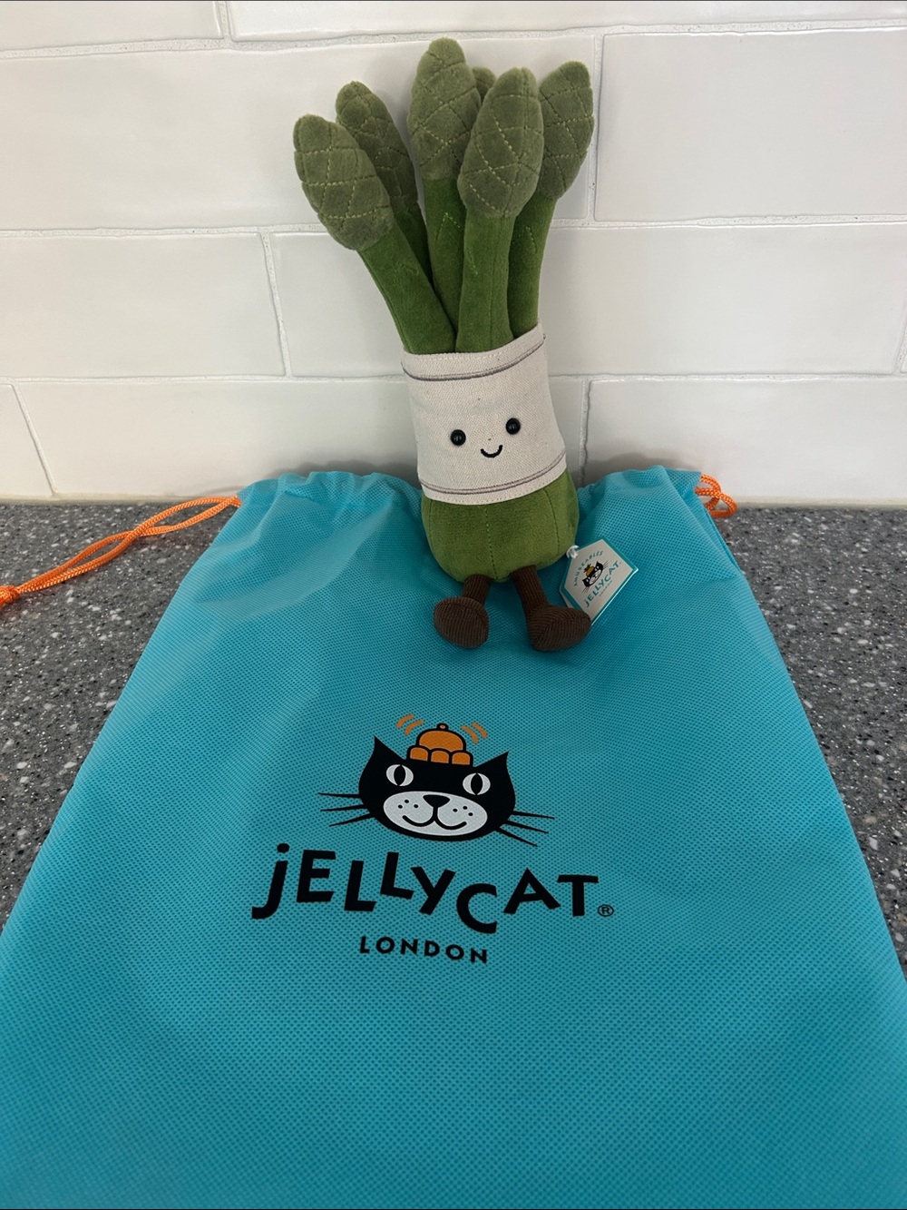 Jellycat Amuseables Asparagus brand new